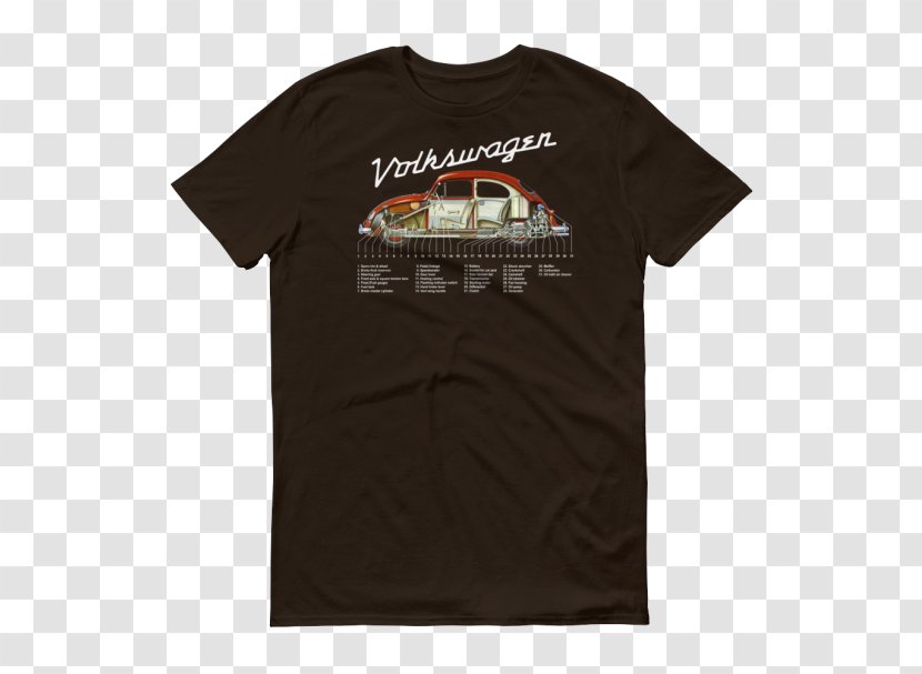 T-shirt Li'l Sebastian Ron Swanson Sleeve - Black Transparent PNG