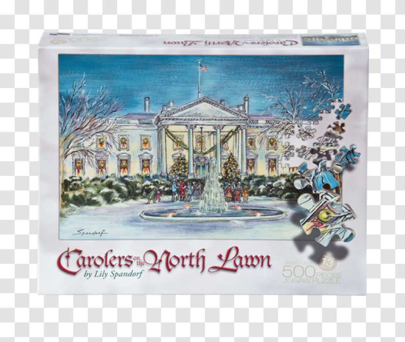 Jigsaw Puzzles North Lawn Plus Christmas Carol - Photography - Painted Puzzle Transparent PNG