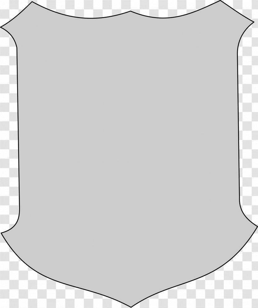 Wikimedia Commons Clip Art - Black - Shield Transparent PNG