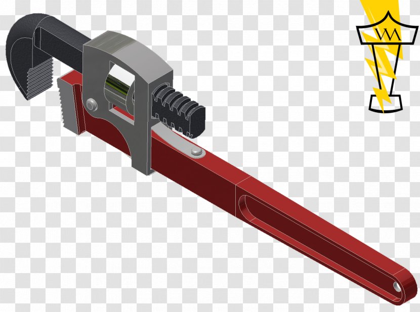 Spanners Pipe Wrench Monkey Adjustable Spanner Invention - Machine Transparent PNG
