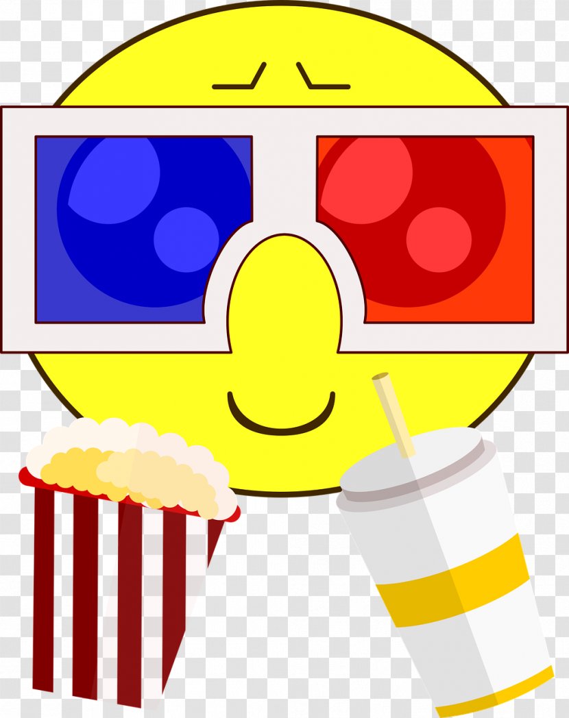 Popcorn Cinema 3D Film - 3d - Movie Theatre Transparent PNG
