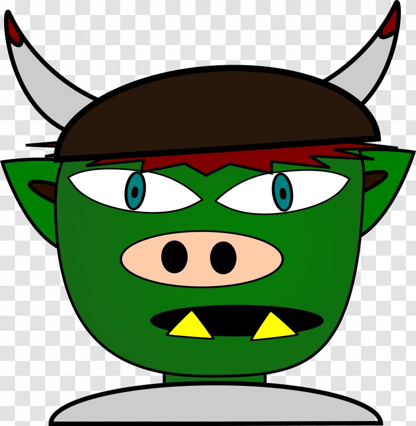 Goblin Orc Clip Art - Devil - Monster Clipart Transparent PNG