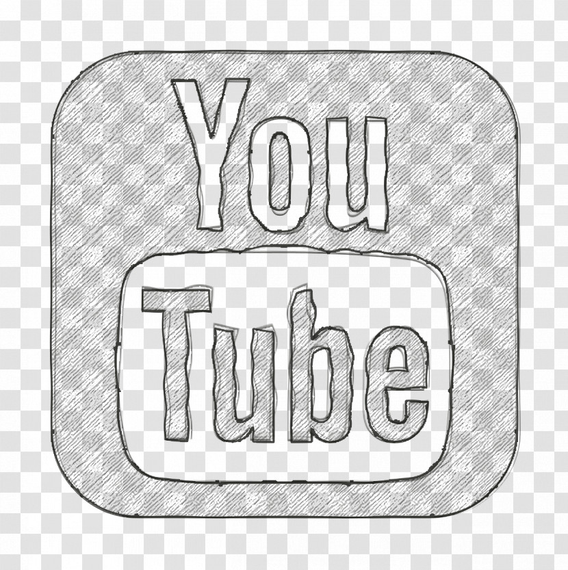 Youtube Rounded Square Logo Icon Youtube Icon Logo Icon Transparent PNG