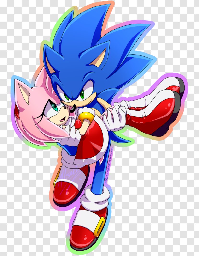 Amy Rose Ariciul Sonic & Sega All-Stars Racing Doctor Eggman Drawing - Flower Transparent PNG