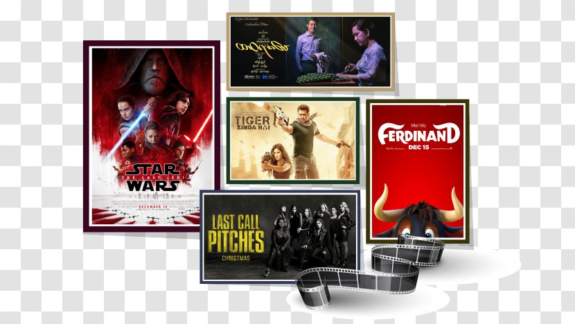 Cinema Film Pathé-Vaise Star Wars Sequel Trilogy - Poster - Movies Playing Transparent PNG