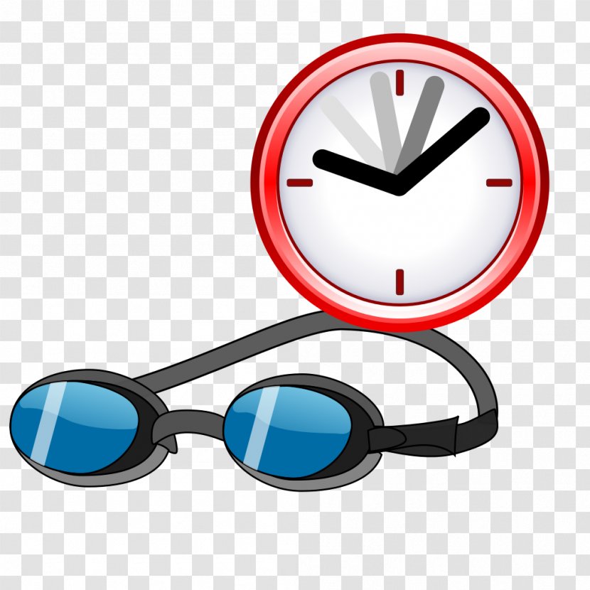 Clock Clip Art - Timer - Swimming Transparent PNG