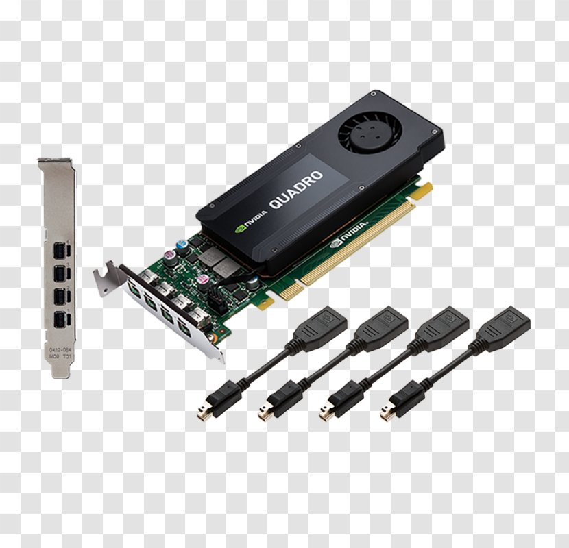 Graphics Cards & Video Adapters NVIDIA Quadro K1200 PNY Technologies GDDR5 SDRAM - Electronics - Nvidia Transparent PNG