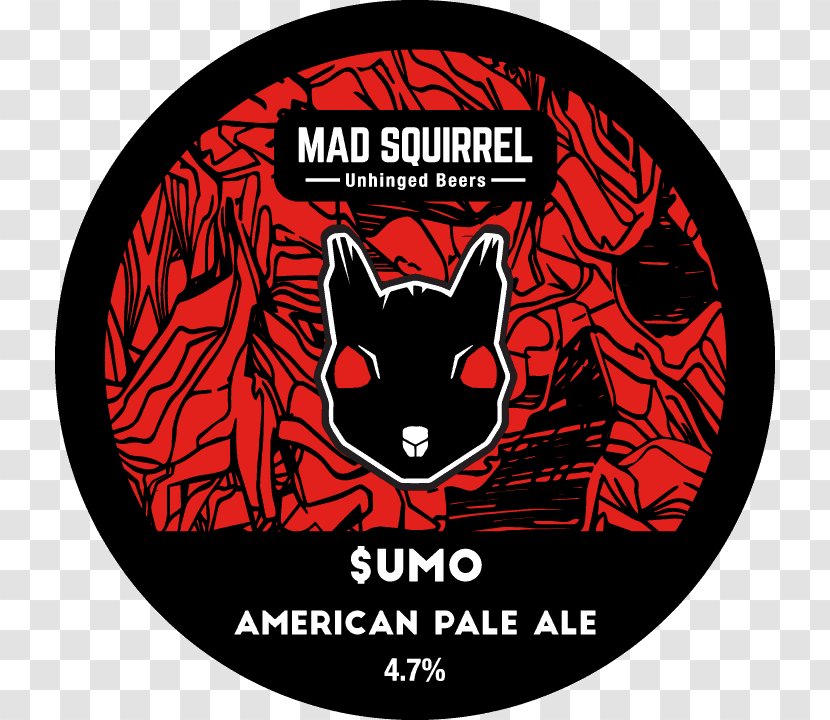 Beer Squirrel American Pale Ale Trailerpark - Brewing Grains Malts Transparent PNG