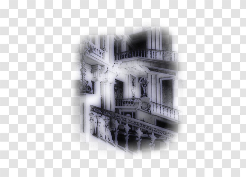 Architecture Drawing Bougeoir Baroque - Black - Motif Transparent PNG