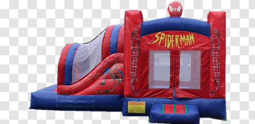 Inflatable Advertising Sales Spider-Man - Red - Castle Transparent PNG