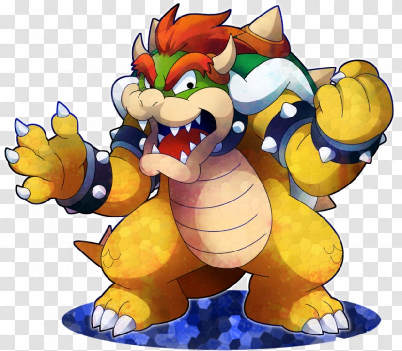 Mario & Luigi: Bowser's Inside Story Superstar Saga - Cartoon - Bowser Transparent PNG