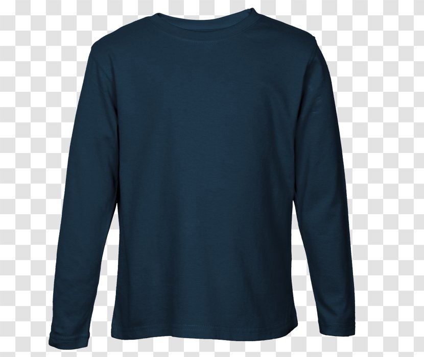 Long-sleeved T-shirt Crew Neck - Longsleeved Tshirt - Long Sleeve Pajamas Transparent PNG