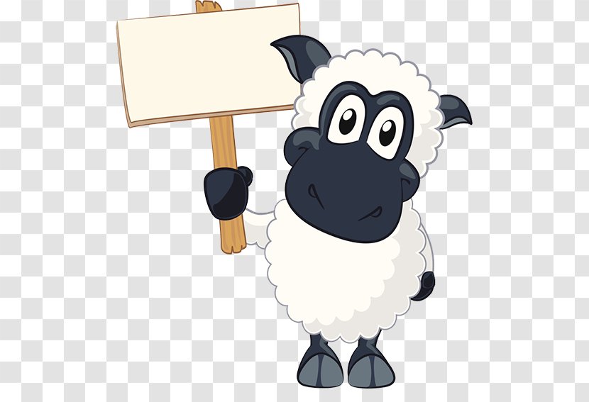 Sheep Goat Cartoon - Snout - Lamb Transparent PNG