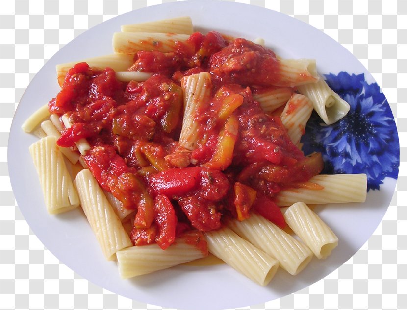 Spaghetti Alla Puttanesca Pasta Al Pomodoro Marinara Sauce Vegetarian Cuisine Penne - Ail Transparent PNG