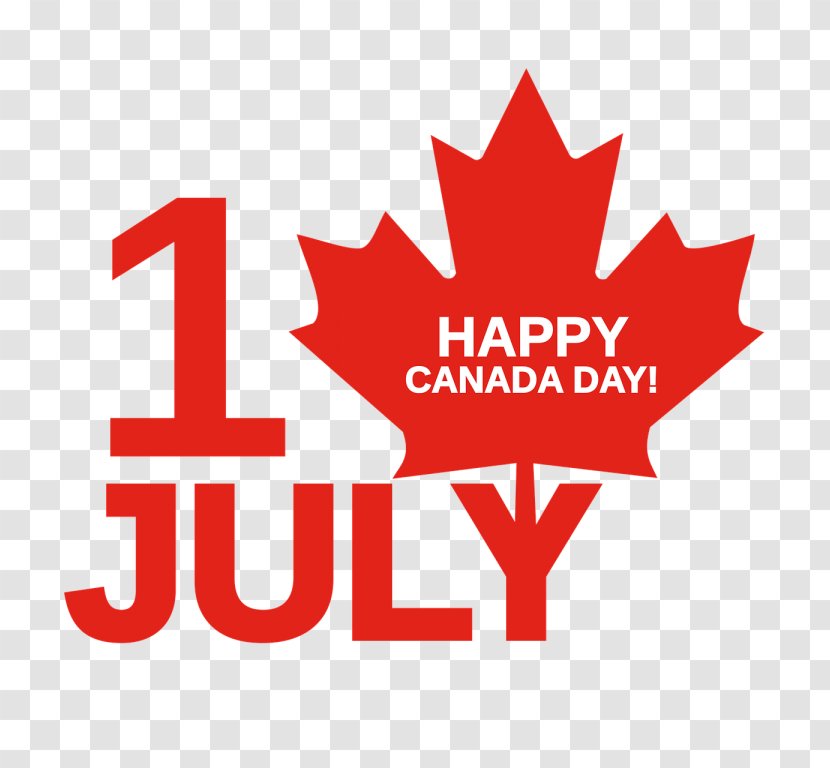 Canada Day July 1 Logo Image Party - Leaf - Join Us To Celebrate Transparent PNG