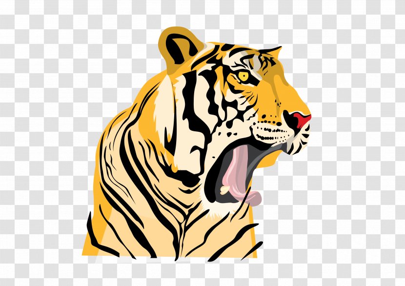 Cat Image Bengal Tiger T-shirt - Tshirt Transparent PNG