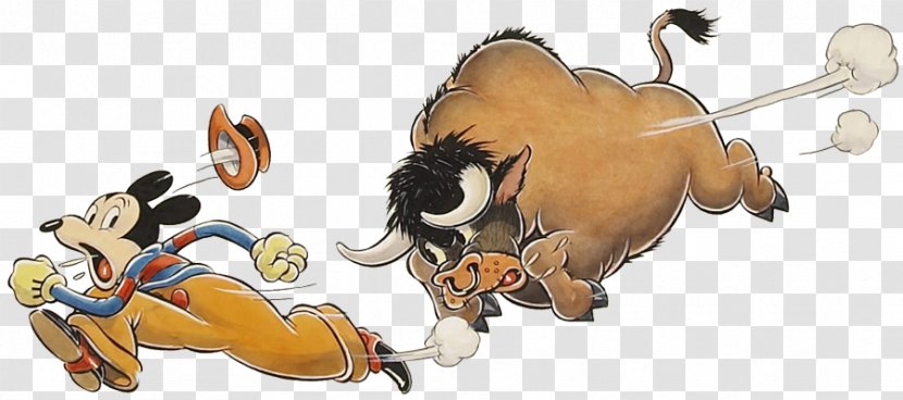 Mickey Mouse Mortimer Minnie Cattle Clip Art - Muscle - Bull Riding Transparent PNG