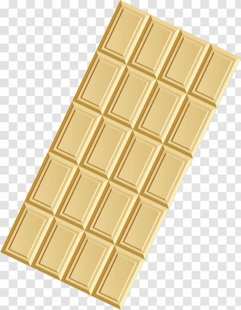 Chocolate Bar Confectionery - Flooring - Simple Yellow Transparent PNG
