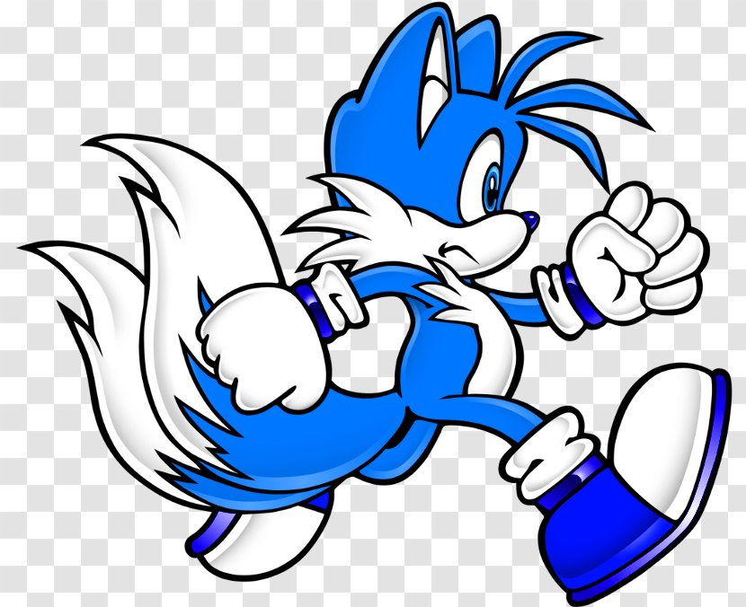 Tails Sonic Battle Adventure 2 Chaos - Black And White - Capal Transparent PNG