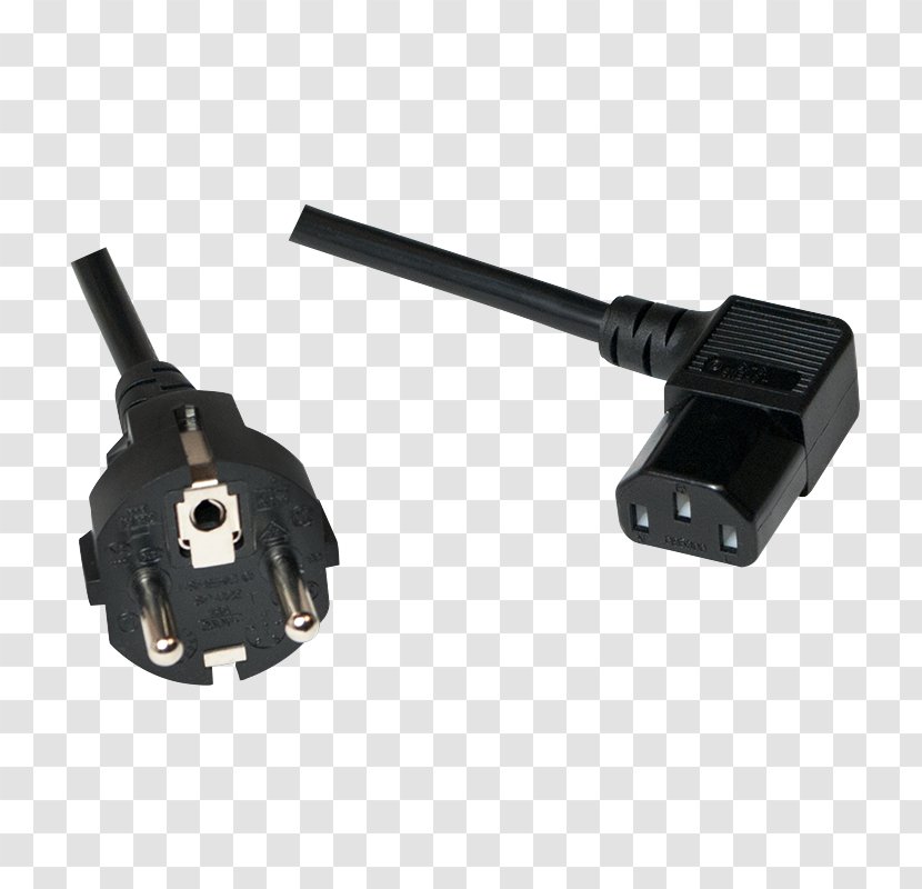 IEC 60320 CEE-System Power Cord Electrical Cable Schuko - Coaxial Transparent PNG