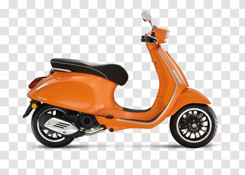 Scooter Vespa Sprint 50 Motorcycle Transparent PNG