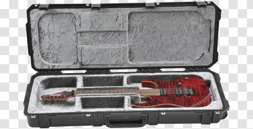 Electric Guitar Skb Cases Acoustic Bass - Cartoon Transparent PNG