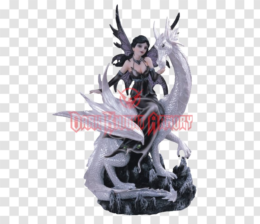 Stories Of Fairies Fairy Riding White Dragon - Flower - Gothic Dragons Transparent PNG