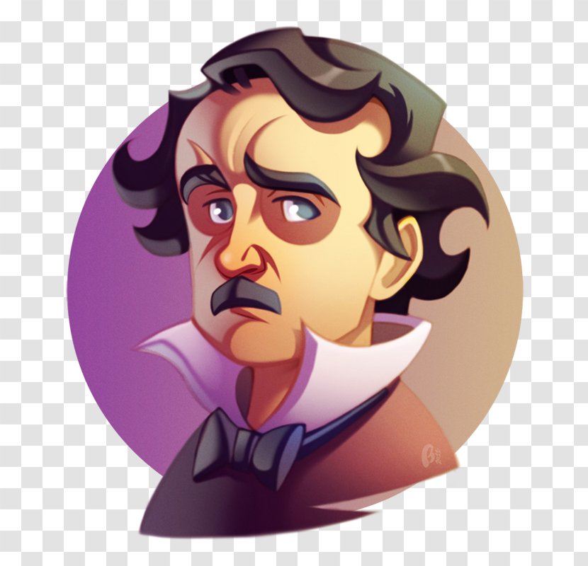 Edgar Allan Poe Tales Of Mystery & Imagination Macabre - Poet - Cartoon Transparent PNG