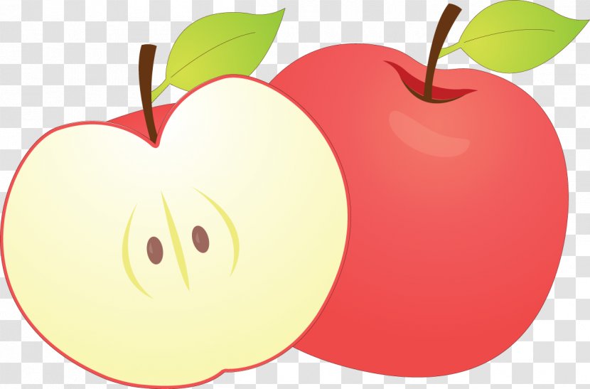 Painting Image Fruit Cartoon Vector Graphics - Mcintosh - Korea Transparent PNG