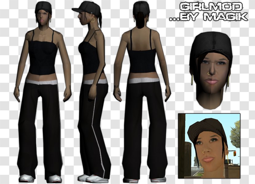 Grand Theft Auto: San Andreas Multiplayer Mod Video Game Woman - Cartoon - Tree Transparent PNG