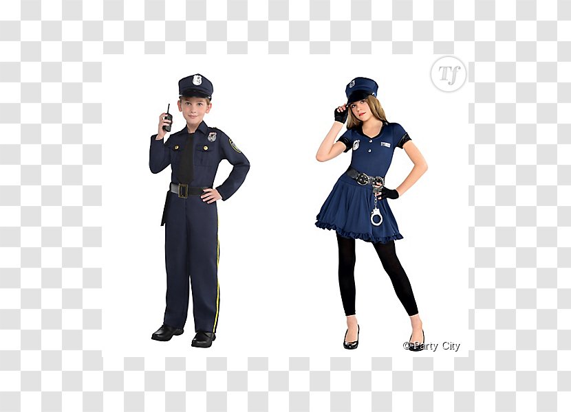 T-shirt Costume Party City Police Officer - Uniform Transparent PNG