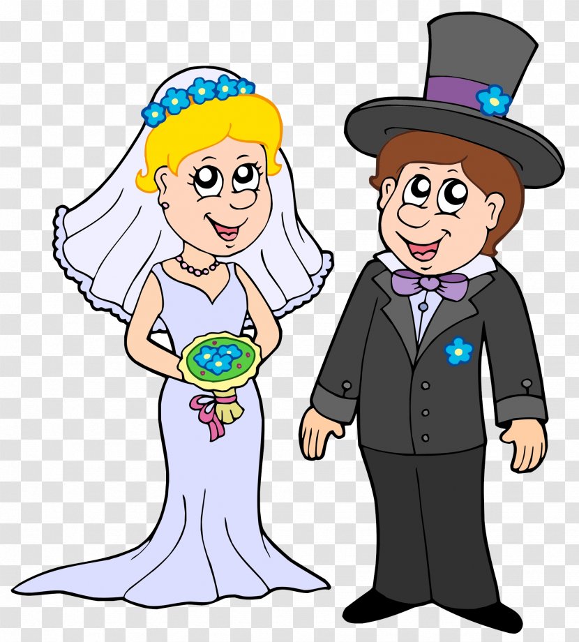 Cartoon Stock Illustration Royalty-free - Conversation - Prepare The Bride Groom Transparent PNG