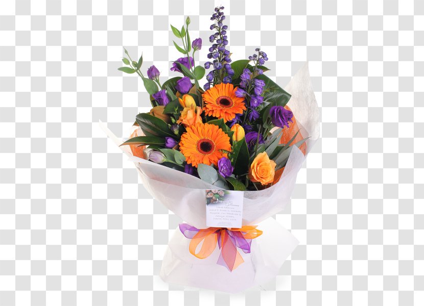 Floral Design Flower Bouquet Cut Flowers Gift - Floristry - Apricot Transparent PNG