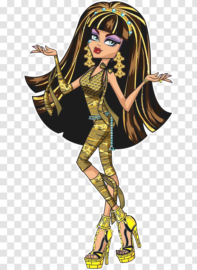 Monster High Cleo De Nile Lagoona Blue - Costume Transparent PNG