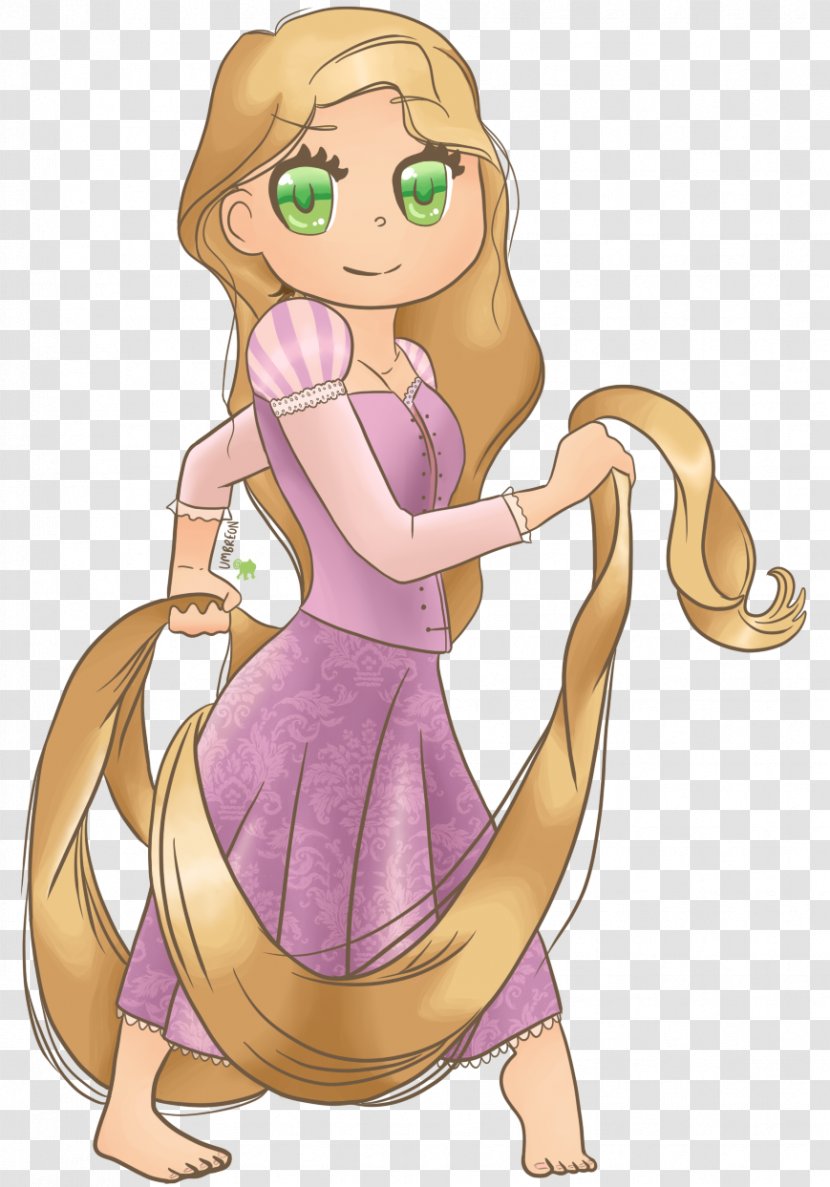 Rapunzel Disney Princess Hair Clip Art - Frame Transparent PNG