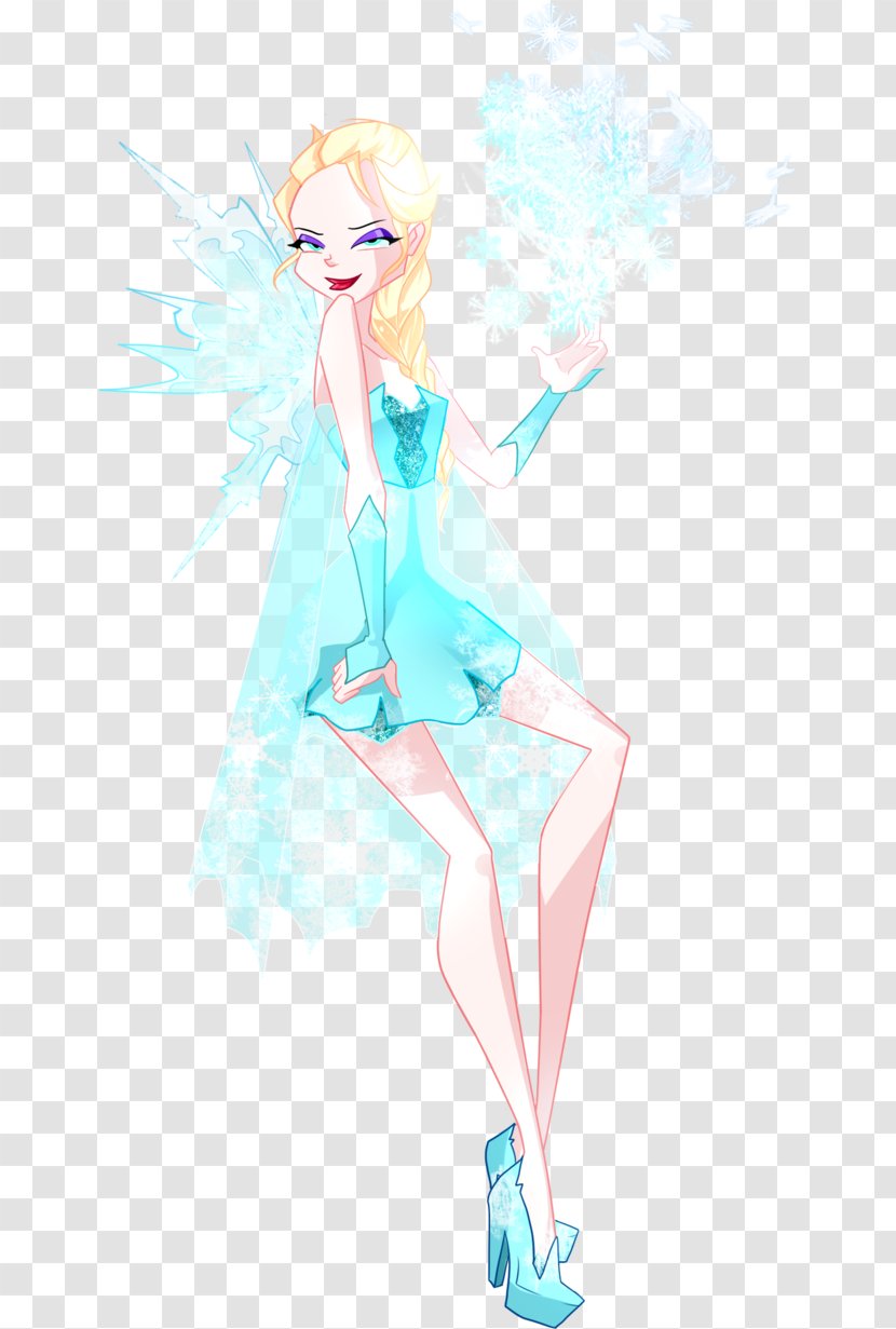 Elsa Stella Bloom Flora Roxy - Frame Transparent PNG