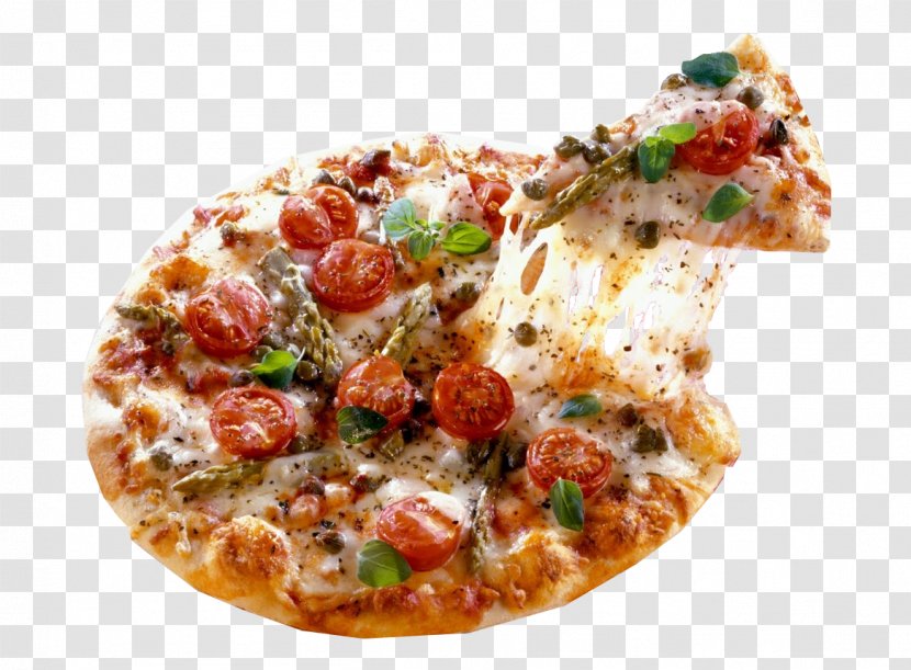 Pizza Pasta Primavera Italian Cuisine Ham - European Food - Fruit Transparent PNG