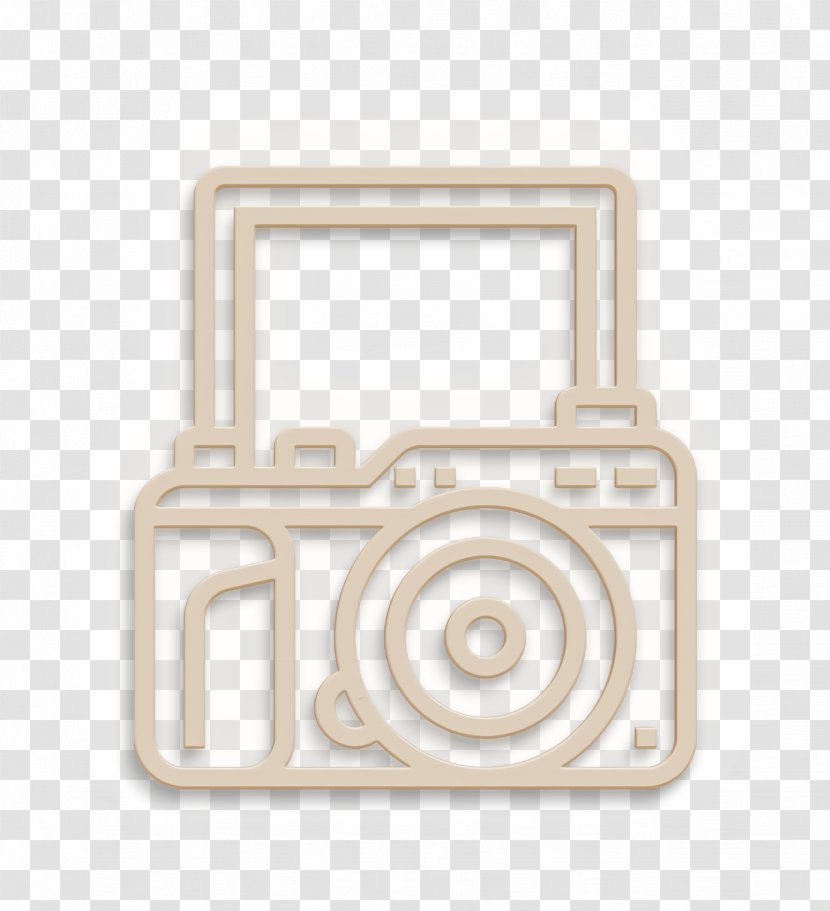 Camera Icon Capture Device - Metal Rectangle Transparent PNG