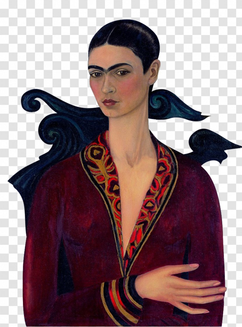 Frida Kahlo Museum Self-portrait In A Velvet Dress Painting Artist - Selfportrait Transparent PNG