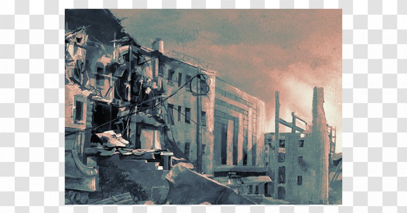 Game Tekken 4 Role-playing Translation La Nuit Leur Appartient - Silhouette - Ruined City Transparent PNG