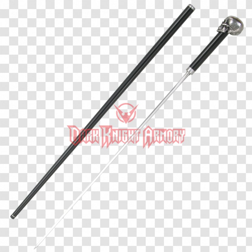 Swordstick Walking Stick Assistive Cane - Dark Knight Armoury - Sword Transparent PNG
