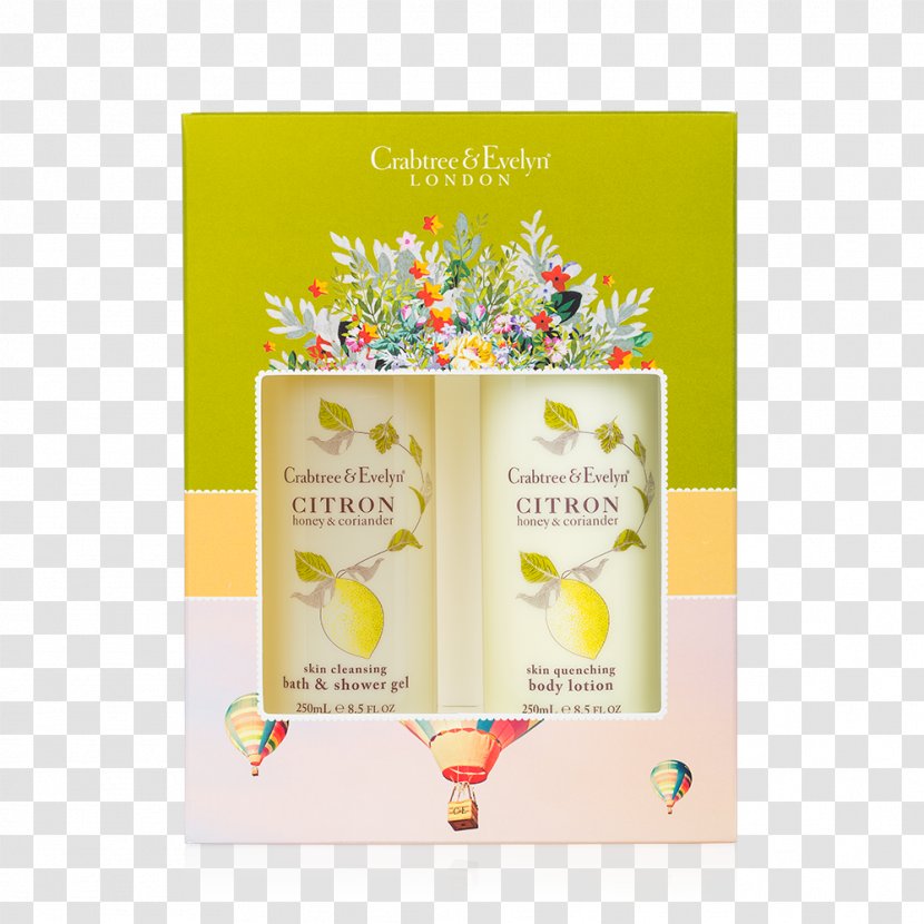 Lotion Crabtree & Evelyn Perfume Shower Gel Skin - Coriander Transparent PNG