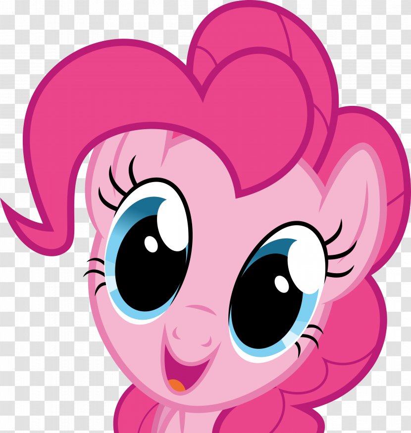 Pinkie Pie Twilight Sparkle Derpy Hooves Applejack Fluttershy - Heart Transparent PNG