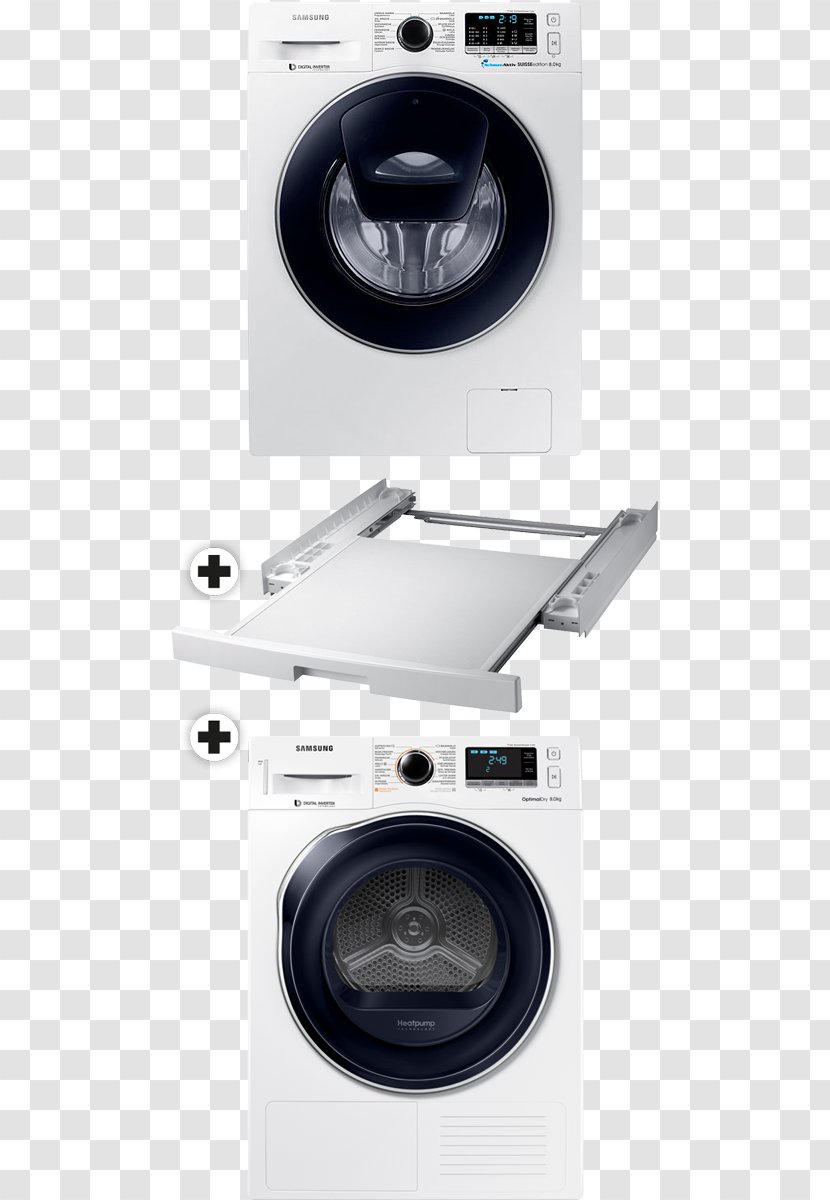 Clothes Dryer Washing Machines Samsung WW80K5400UW Group - Electronics - Machine A Laver Transparent PNG
