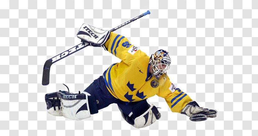 Swedish National Men's Ice Hockey Team College 2003 World Championships Goaltender Bandy - Ski Binding Transparent PNG