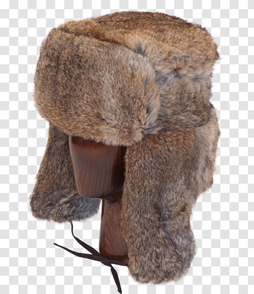 Knit Cap Ushanka Fur Rabbit Hair Leather Helmet - Hat Transparent PNG