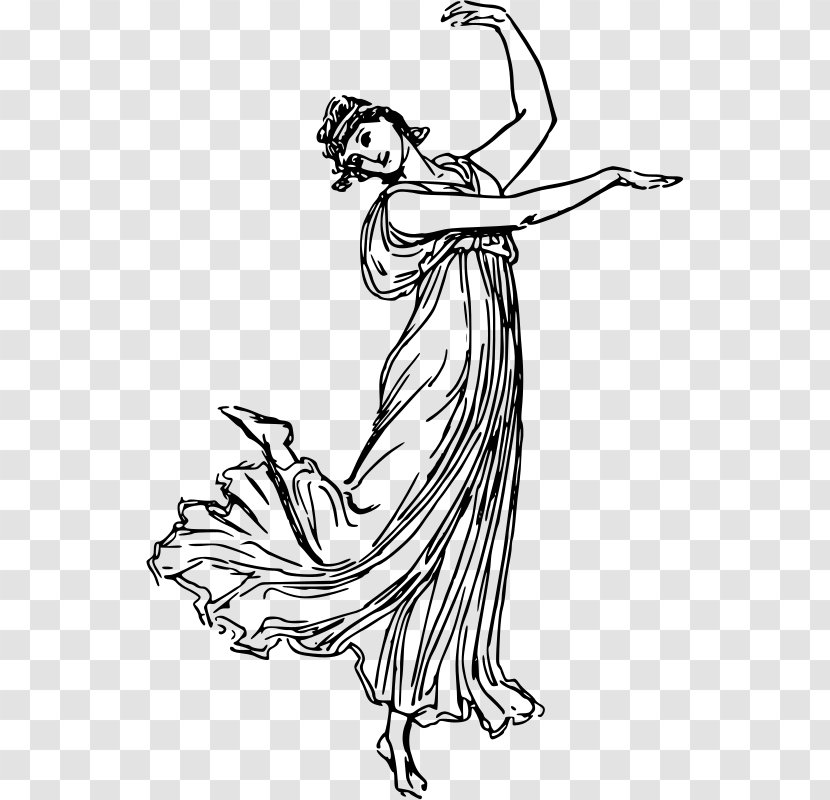 Dance Drawing Clip Art - Woman Transparent PNG