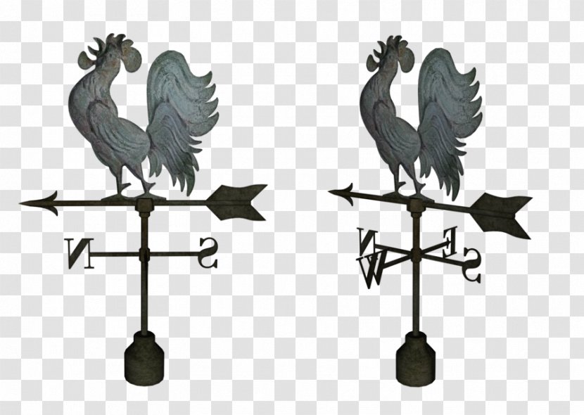 Rooster Weather Vane Drawing Chicken - Wind Transparent PNG