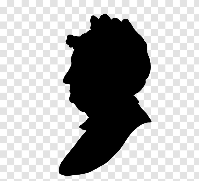 Silhouette Head Black-and-white - Blackandwhite Transparent PNG