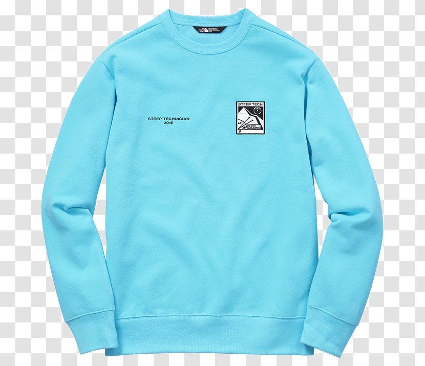 Sleeve Hoodie T-shirt Crew Neck Supreme - Bluza Transparent PNG